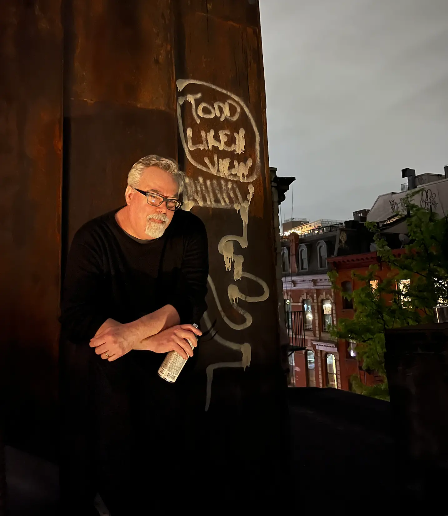 Bob Ciosek, founder of GreenlightIQ, on a rooftop in Soho, NYC